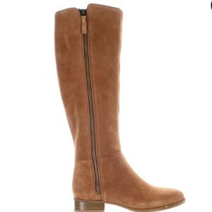 Nine West Womens Nihari Brown Riding Boots